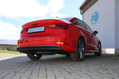Audi A3 - 8V Limousine "mit S-Line" Endschalldämpfer - 2x80 Typ 16