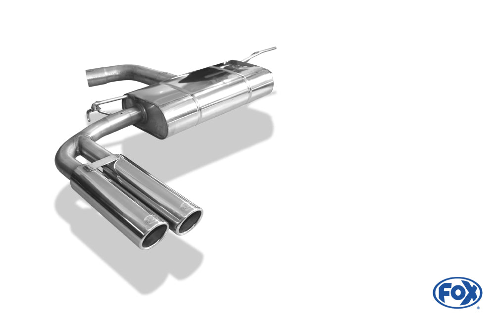 Audi A3 - 8V Limousine "mit S-Line" Endschalldämpfer - 2x80 Typ 16