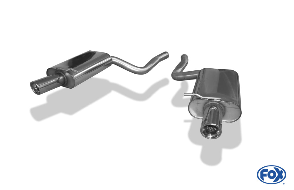 Audi A4 Typ B6 quattro Endschalldämpfer rechts/links - 1x90 Typ  17 rechts/links