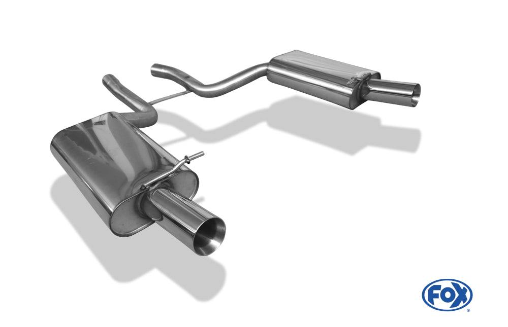Audi S4 B6 Endschalldämpfer rechts/links - 1x90 Typ 24 rechts/links