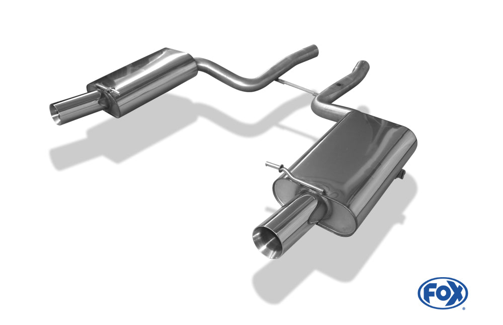 Audi A4 quattro B7 - 3,2l Endschalldämpfer rechts/links - 1x90 Typ 24 rechts/links