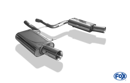 Audi S4 B6 Endschalldämpfer rechts/links - 1x100 Typ 24 rechts/links