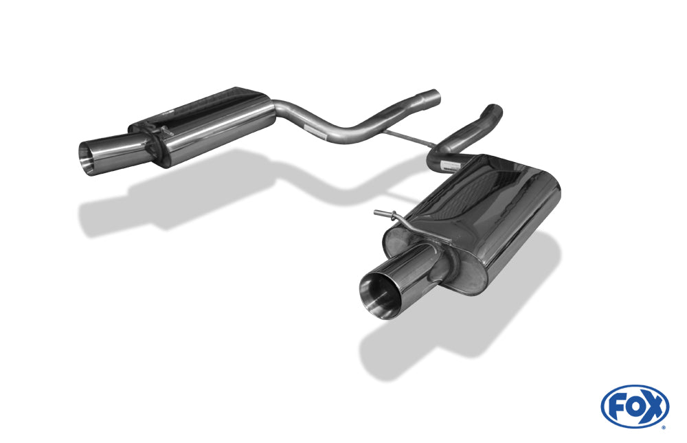 Audi A4 quattro B7 - 3,2l Endschalldämpfer rechts/links - 1x100 Typ 24 rechts/links