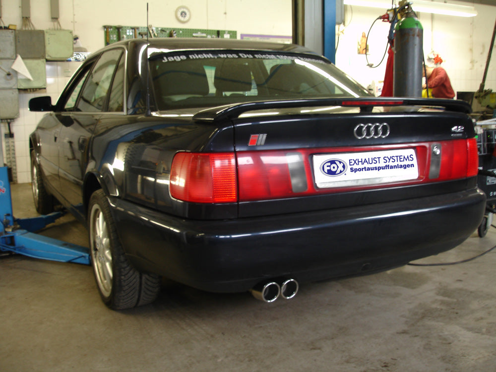 Audi 100/A6 Typ C4 quattro Endschalldämpfer - 2x80 Typ 16