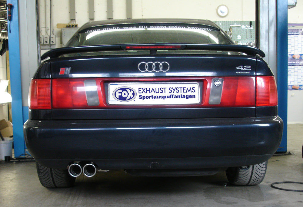 Audi 100/A6 Typ C4 quattro Endschalldämpfer - 2x80 Typ 16