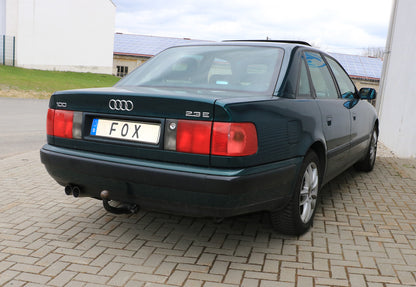 Audi 100/A6 Typ C4 Frontantrieb Endschalldämpfer - 2x76 Typ 10