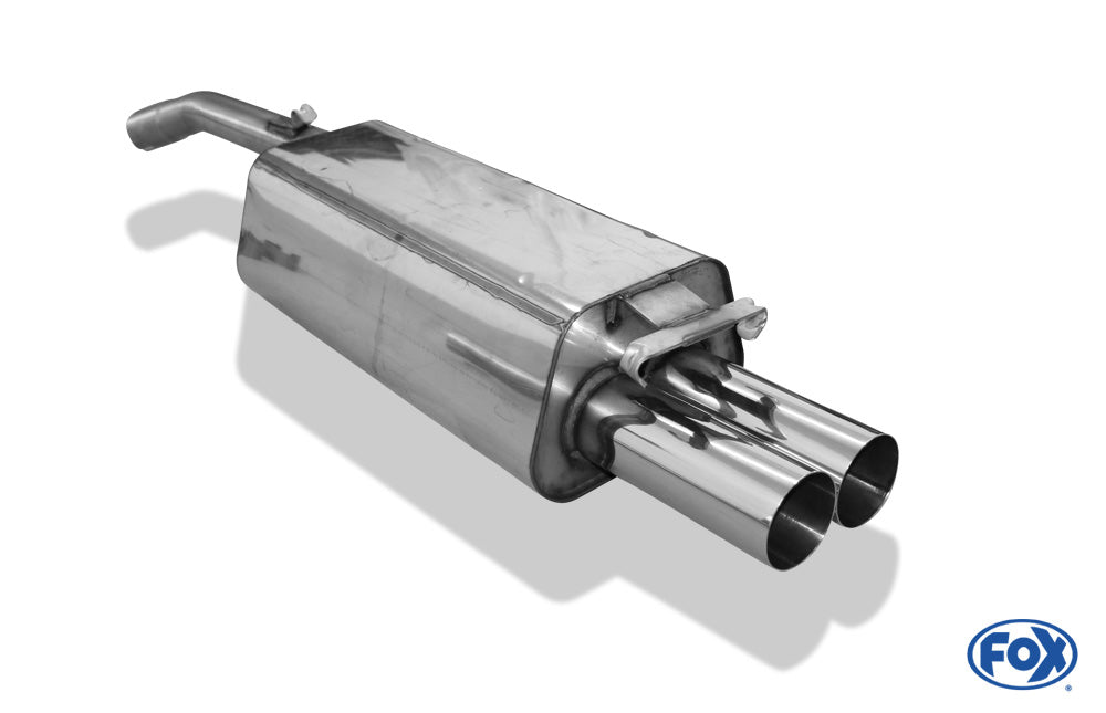 Audi 100/A6 Typ C4 Frontantrieb Endschalldämpfer - 2x76 Typ 10