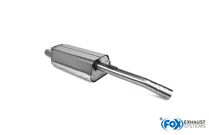 Audi 100/A6 Typ C4 Frontantrieb Endschalldämpfer - 2x70 Typ 14