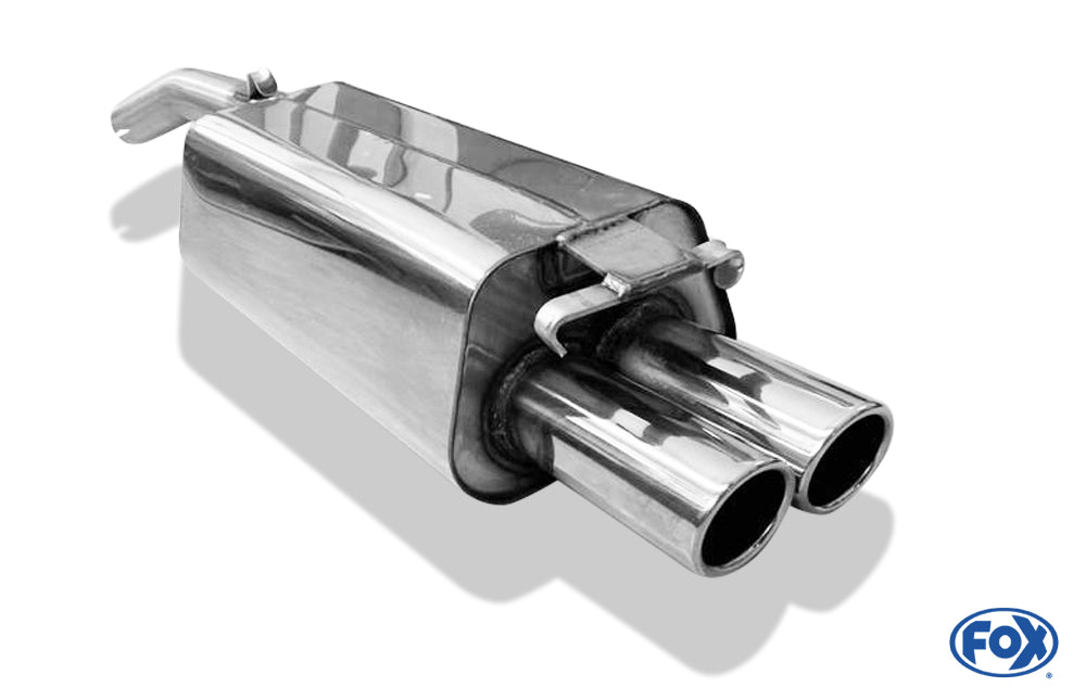 Audi 100/A6 Typ C4 Frontantrieb Endschalldämpfer - 2x76 Typ 16