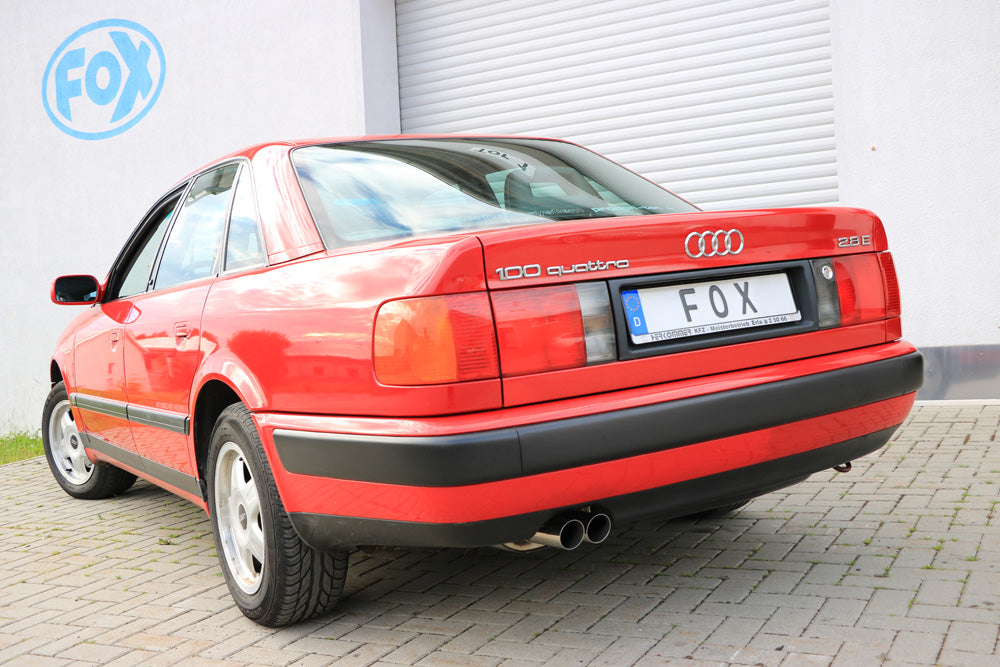 Audi 100/A6 quattro Typ C4 Endschalldämpfer - 2x70 Typ 14