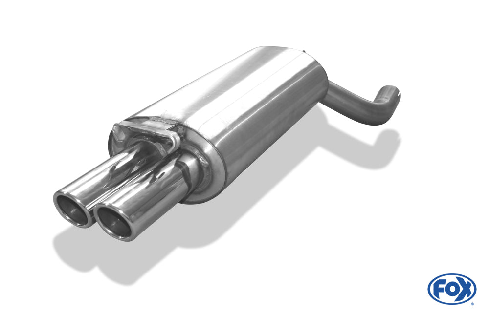 Audi 100/A6 quattro Typ C4 Endschalldämpfer - 2x70 Typ 16