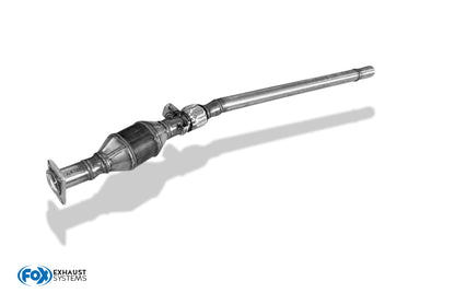 Audi 100 quattro Typ C3 Krümmerrohr mit 200-Zellen Katalysator