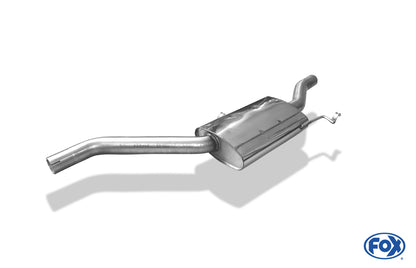 Audi 100 quattro Typ C3 Vorschalldämpfer