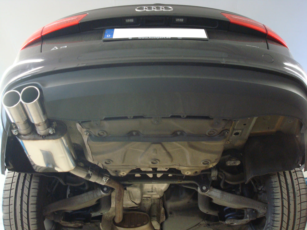 Audi A6 4G - 2,0l TDI Endschalldämpfer einseitig - 2x90 Typ 16