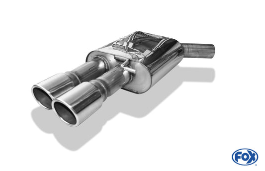 Audi A6 4G - 2,0l TDI Endschalldämpfer einseitig - 2x90 Typ 16