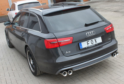 Audi A6 4G - 2,0l TDI Endschalldämpfer rechts/links zweiflutig - 2x90 Typ 13 rechts/links