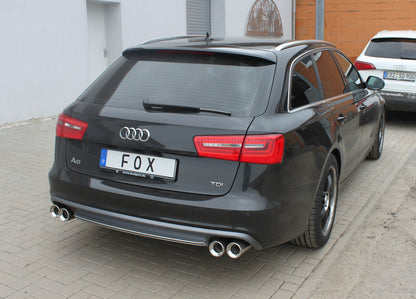 Audi A6 4G - 2,0l TDI Endschalldämpfer rechts/links zweiflutig - 2x90 Typ 13 rechts/links