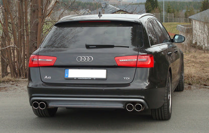 Audi A6 4G - 2,0l TDI Endschalldämpfer rechts/links zweiflutig - 2x90 Typ 16 rechts/links