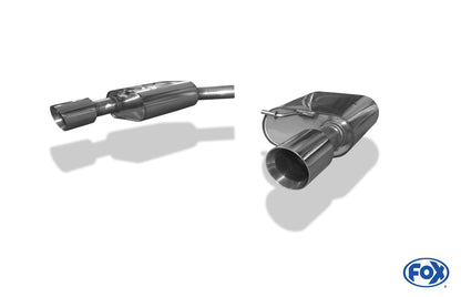 Audi A6 4G - 3,0l TFSI Endschalldämpfer rechts/links - 1x100 Typ 25 rechts/links