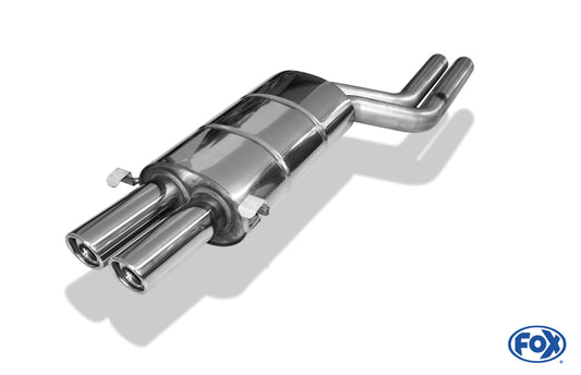 Audi A8 Typ D2 Endschalldämpfer - 2x76 Typ 17