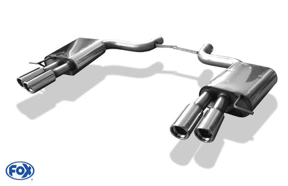 Audi A8 Typ 4E Endschalldämpfer rechts/links Ø70mm - 2x80 Typ 17 rechts/links