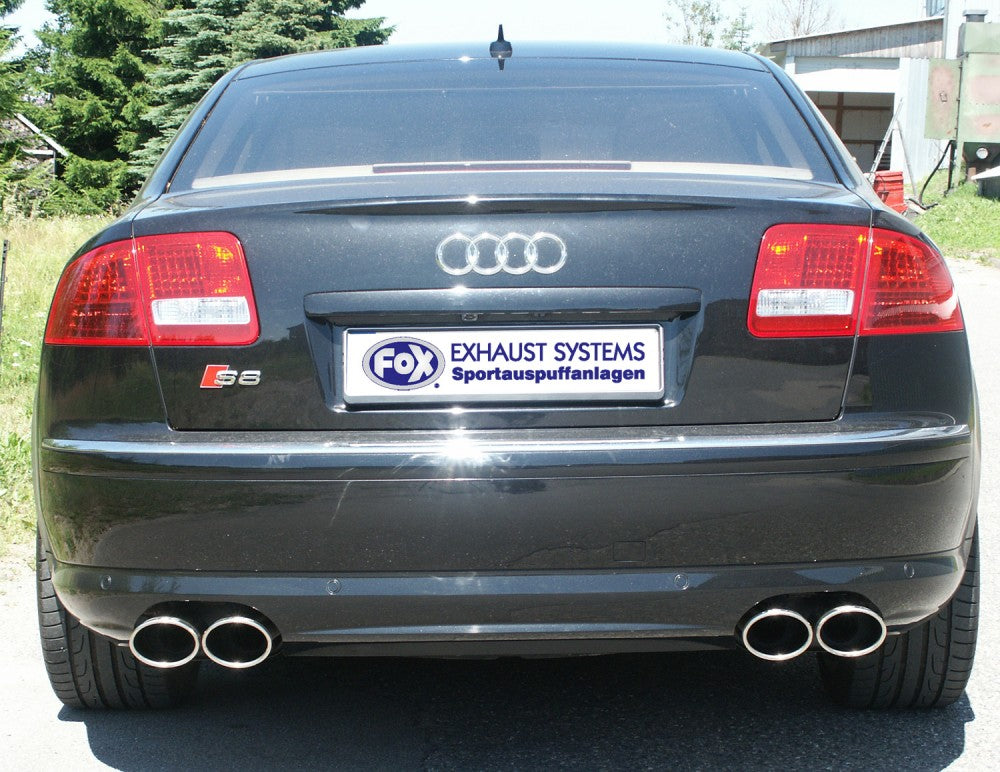 Audi S8 - 4E Endschalldämpfer rechts/links - 2x115x85 Typ 32 rechts/links