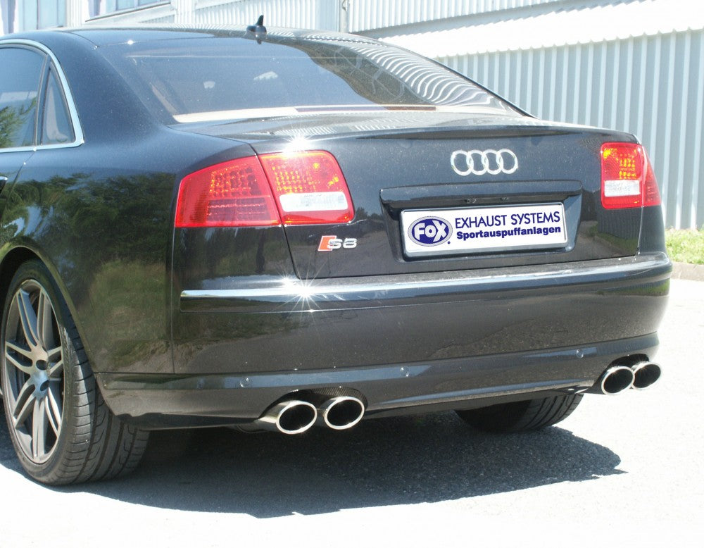 Audi S8 - 4E Endschalldämpfer rechts/links - 2x115x85 Typ 32 rechts/links