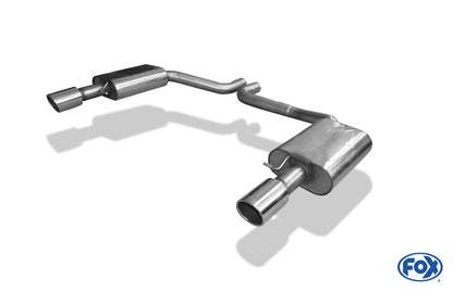 Audi A8 Typ 4H Endschalldämpfer rechts/links - 1x100 Typ 16 rechts/links