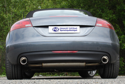Audi TT 8J - Turbo Endschalldämpfer rechts/links - 1x90 Typ 17 rechts/links
