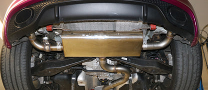 Audi TT 8J RS Endschalldämpfer quer Ausgang rechts/links mit Unterdruckklappe