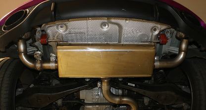 Audi TT 8J RS Endschalldämpfer quer Ausgang rechts/links mit Unterdruckklappe