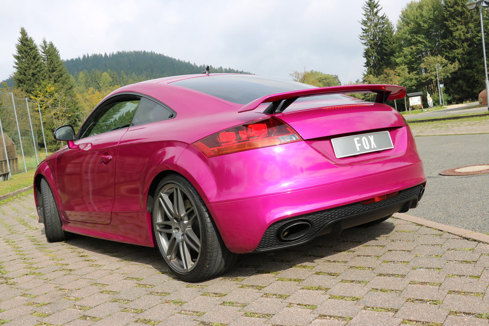 Audi TT 8J RS Endschalldämpfer quer Ausgang rechts/links mit Unterdruckklappe