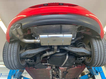 Audi TT 8J 1,8l Endschalldämpfer - 2x90 Typ 17