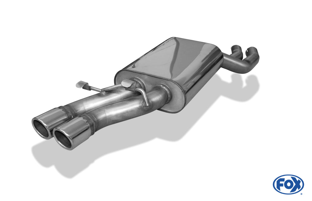 Audi 200 Typ 44Q quattro Endschalldämpfer - 2x70 Typ 16