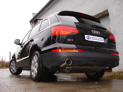 Audi Q7 - 3,0l TDI Endschalldämpfer Ausgang rechts/links - 129x106 Typ 32 rechts/links