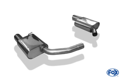 Audi A4 B8/ A5 8T quattro  Coupe/A5 Cabrio Endschalldämpfer rechts/links für 1-Rohr - 1x100 Typ 17 rechts/links