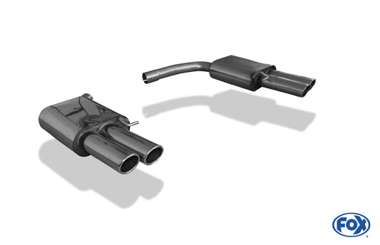 Audi A5 B8 Sportback Endschalldämpfer rechts/links -2x90 Typ 17 rechts/links