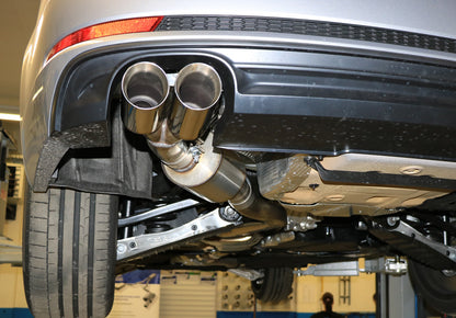 Audi A4 B9 - 3,0l TDI - quattro Endschalldämpfer - 2x80 Typ 25