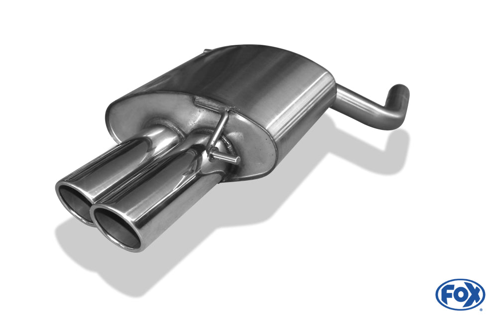 Audi Q5 - 8R quattro Endschalldämpfer - 2x90 Typ 16