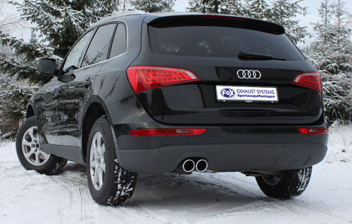 Audi Q5 - 8R quattro Endschalldämpfer - 2x90 Typ 16