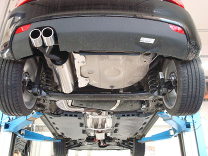 Audi A1 Kompakt/ A1 Sportback Endschalldämpfer - 2x90 Typ 16