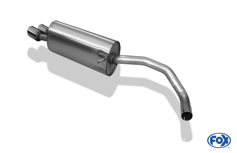 Audi A1 Kompakt/ A1 Sportback Endschalldämpfer - 2x90 Typ 16