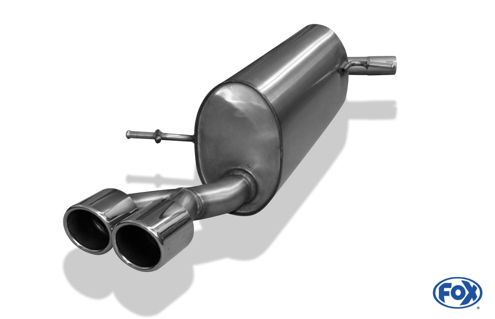 Audi A1 Kompakt/ A1 Sportback Endschalldämpfer - 2x90 Typ 16