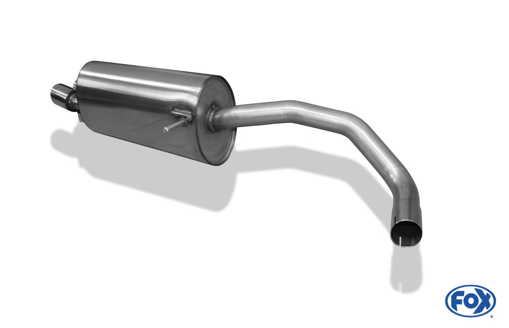 Audi A1 Kompakt/ A1 Sportback Endschalldämpfer - 2x90 Typ 16