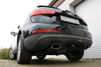 Audi Q3 quattro Diesel Endschalldämpfer Ausgang rechts/links - 160x90 Typ 38 rechts/links
