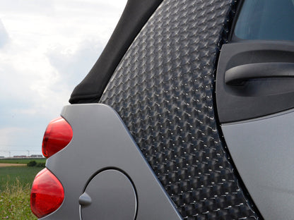 Auto Folie 3D schwarz selbstklebend 1 Rolle = 1,52m x 15m