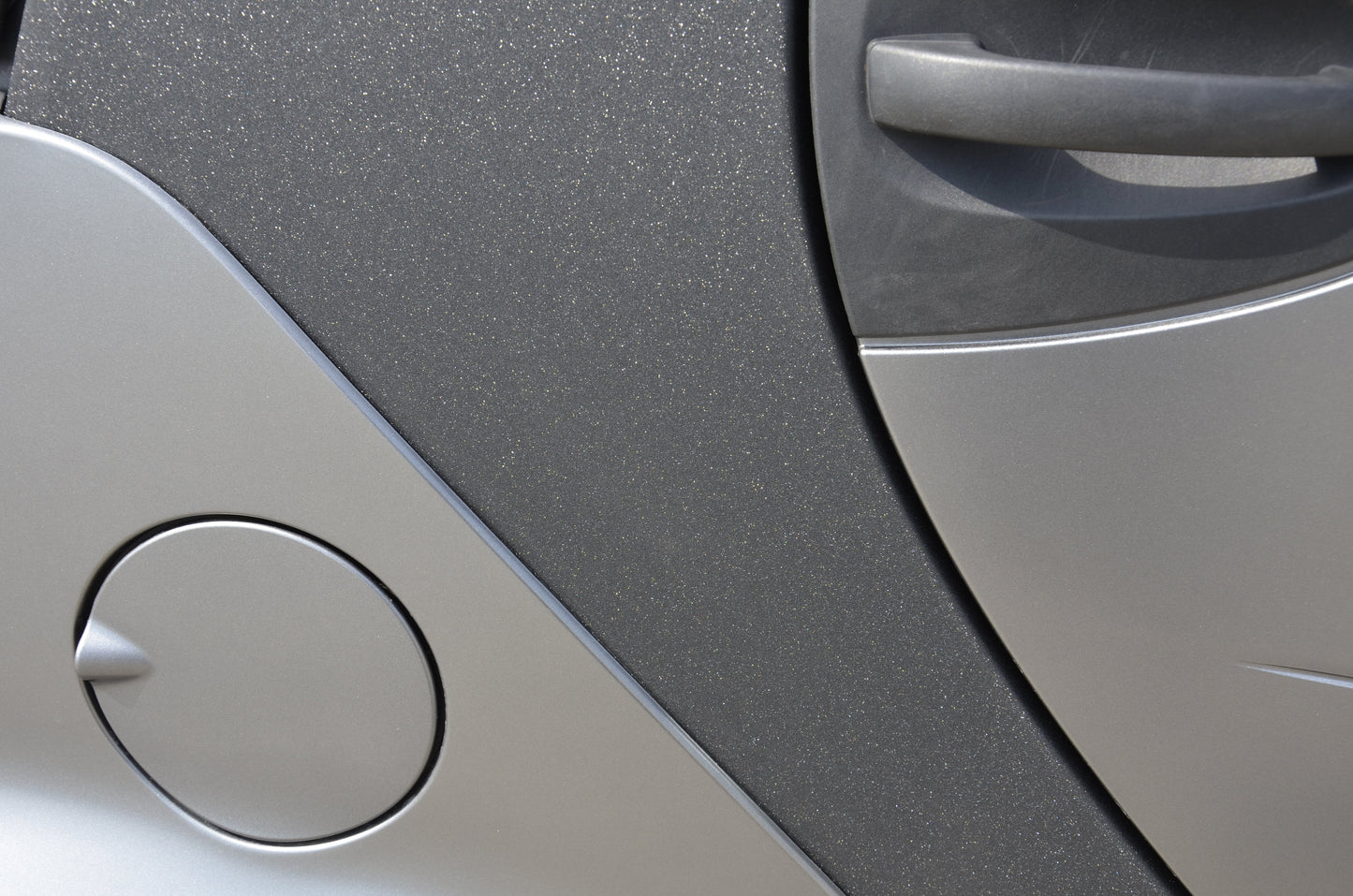 Auto Folie glitzernd schwarz selbstklebend 1 Rolle = 0,5m x 2m