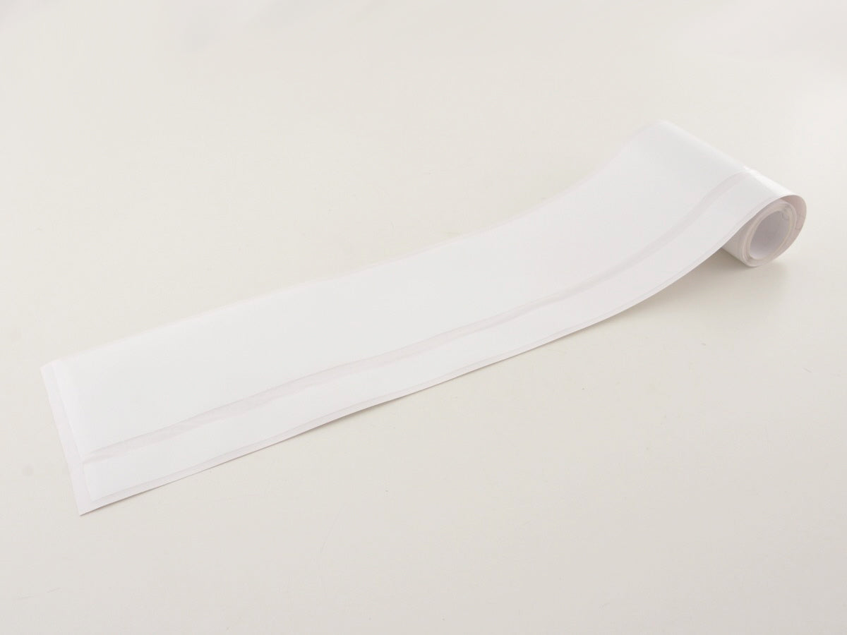 Auto Folie Rallye Streifen weiß selbstklebend 1 Rolle = 10/3cm x 350cm