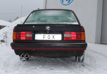 BMW E30 320i/ 325i Facelift Endschalldämpfer - 2x76 Typ 13