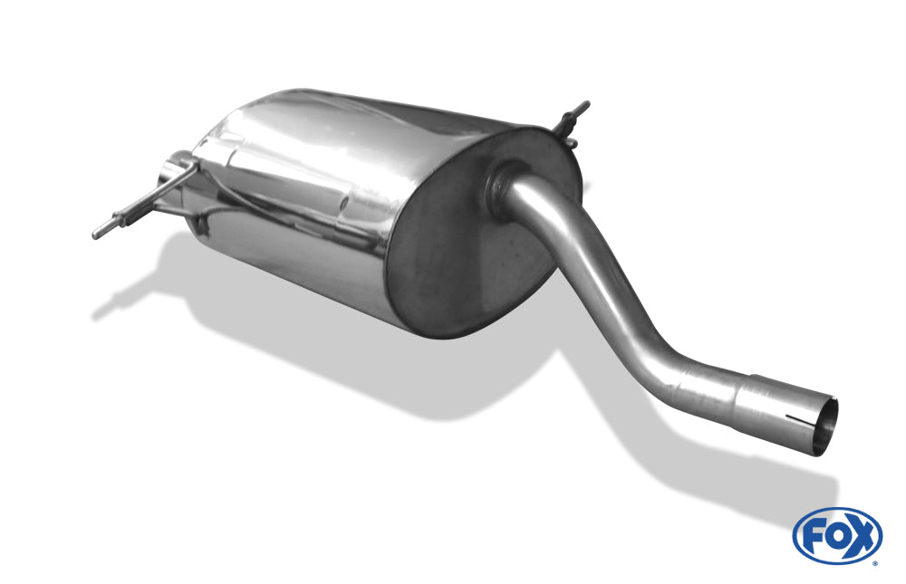 BMW E36 316i/318Ti Compact Endschalldämpfer - 2x80 Typ 10